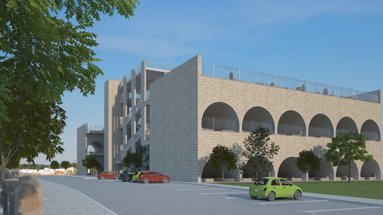 הדמיית מבנה קומות עתידי
